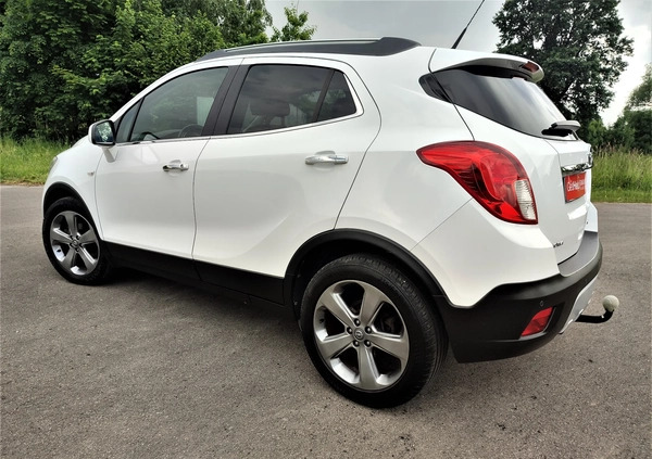 Opel Mokka cena 45900 przebieg: 91000, rok produkcji 2013 z Kowary małe 497
